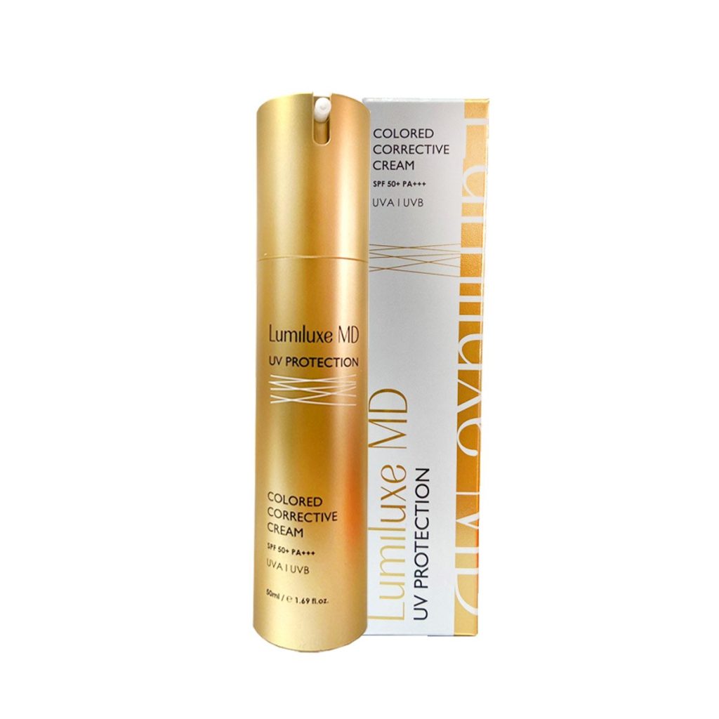 LUMILUXE MD UV PROTECTION COLORED CORRECTIVE CREAM SPF 50+ / PA+++